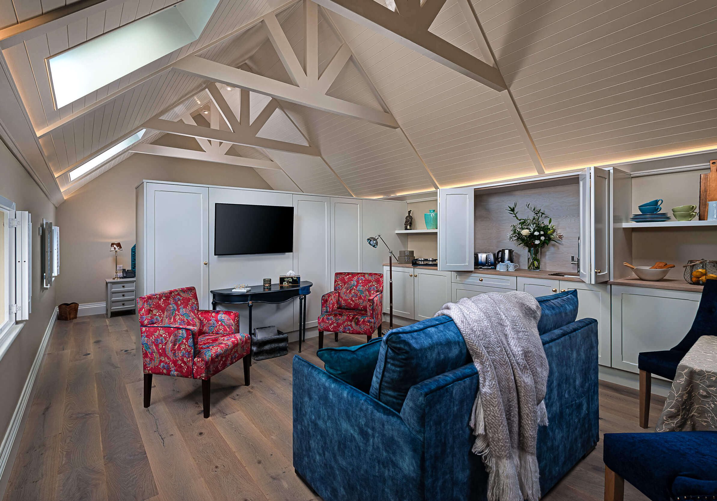 Courtyard Apartment Living Area